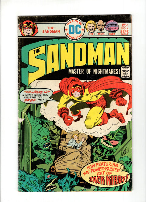 The Sandman, Vol. 1 #4 (1975)   DC Comics 1975