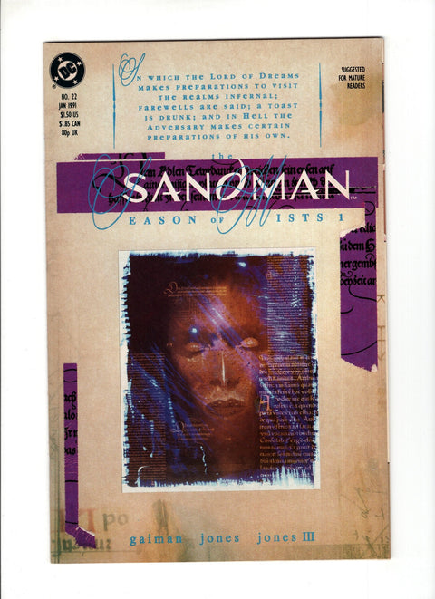 The Sandman, Vol. 2 #22 (1990) 1st Mazikeen 1st Mazikeen DC Comics 1990