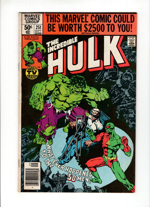 The Incredible Hulk, Vol. 1 #251B (1980)   Marvel Comics 1980