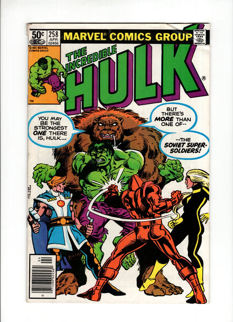 The Incredible Hulk, Vol. 1 #258B (1981)   Marvel Comics 1981