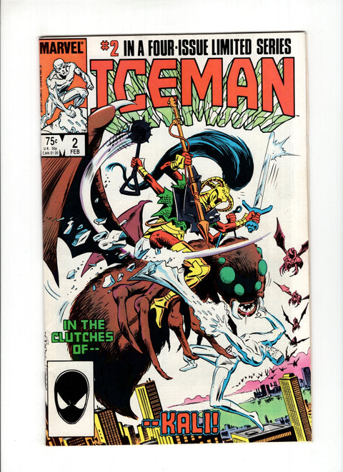 Iceman, Vol. 1 #2A (1984)   Marvel Comics 1984