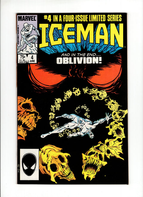 Iceman, Vol. 1 #4A (1985)   Marvel Comics 1985