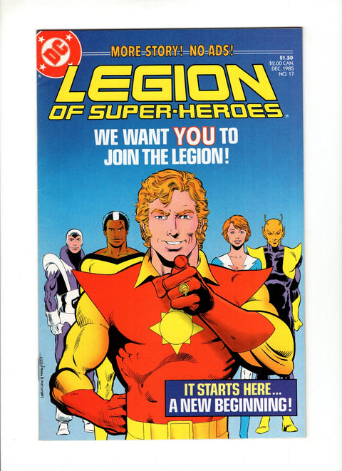 Legion of Super-Heroes, Vol. 3 #17 (1985)   DC Comics 1985