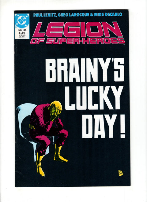 Legion of Super-Heroes, Vol. 3 #30 (1987)   DC Comics 1987
