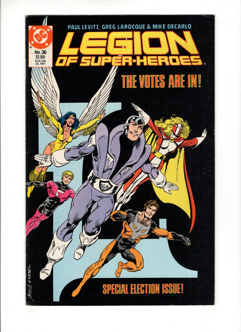 Legion of Super-Heroes, Vol. 3 #36 (1987)   DC Comics 1987