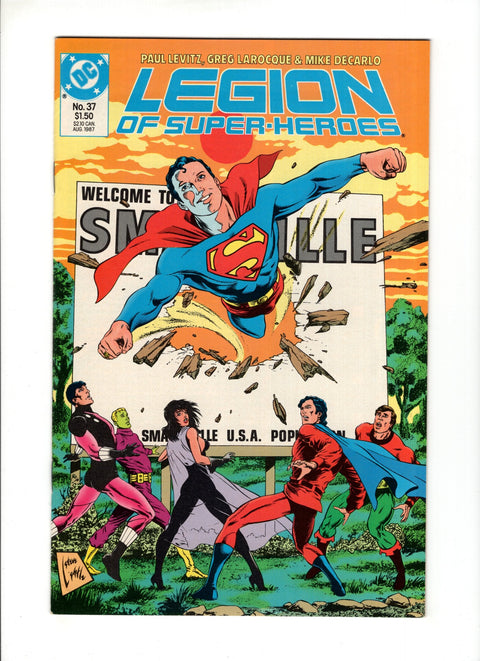 Legion of Super-Heroes, Vol. 3 #37 (1987)   DC Comics 1987