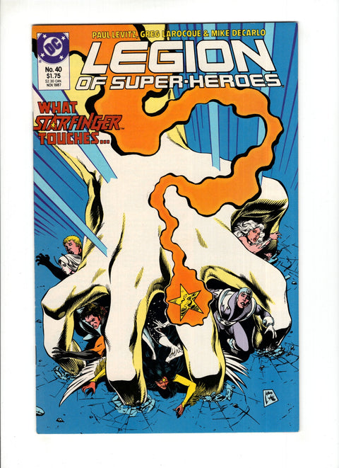 Legion of Super-Heroes, Vol. 3 #40 (1987)   DC Comics 1987