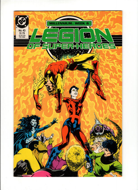 Legion of Super-Heroes, Vol. 3 #43 (1988)   DC Comics 1988
