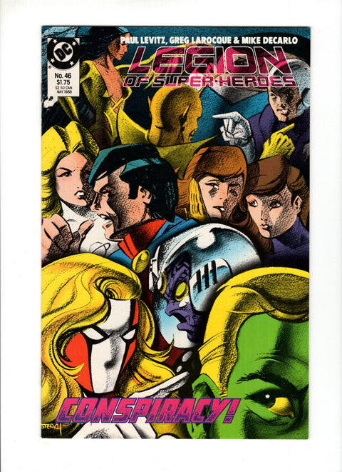 Legion of Super-Heroes, Vol. 3 #46 (1988)   DC Comics 1988