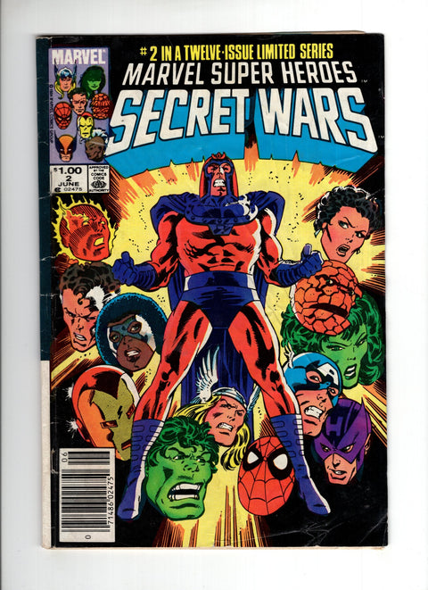 Marvel Super Heroes Secret Wars #2C (1984)  CPV  Marvel Comics 1984