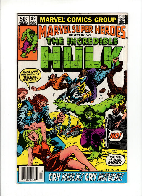 Marvel Super-Heroes, Vol. 1 #99B (1981)   Marvel Comics 1981