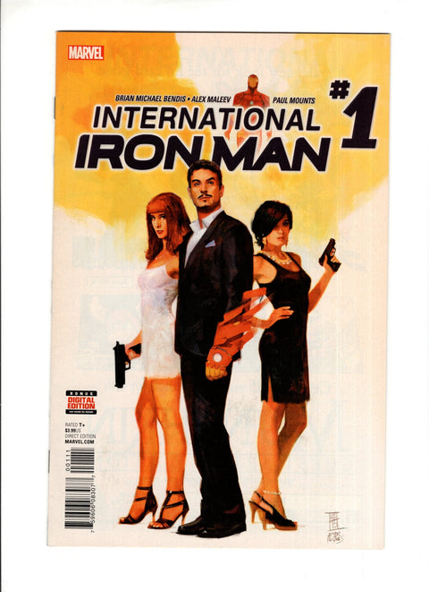 International Iron Man, Vol. 1 #1A (2016)   Marvel Comics 2016