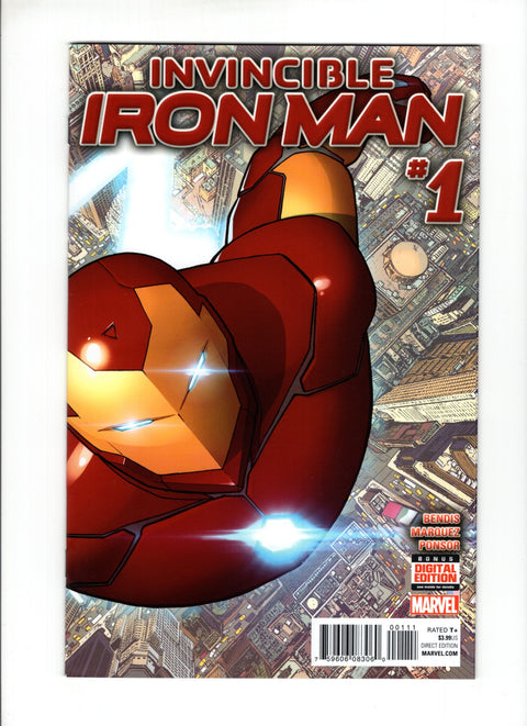 Invincible Iron Man, Vol. 2 #1A (2015)   Marvel Comics 2015