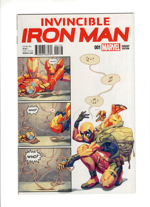 Invincible Iron Man, Vol. 2 #1J (2015) Yasmine Putri Variant Yasmine Putri Variant Marvel Comics 2015