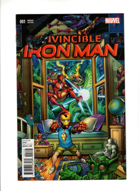 Invincible Iron Man, Vol. 2 #1K (2015) Nick Bradshaw Variant Nick Bradshaw Variant Marvel Comics 2015
