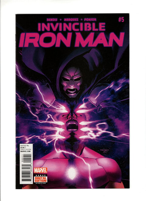 Invincible Iron Man, Vol. 2 #5A (2016)   Marvel Comics 2016