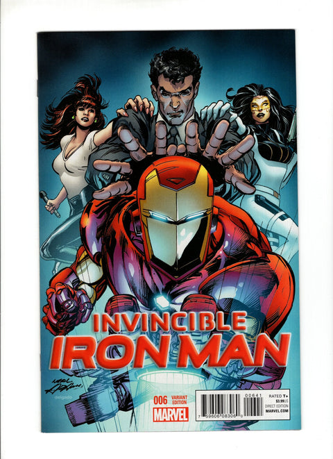 Invincible Iron Man, Vol. 2 #6D (2016) Neal Adams Variant Neal Adams Variant Marvel Comics 2016