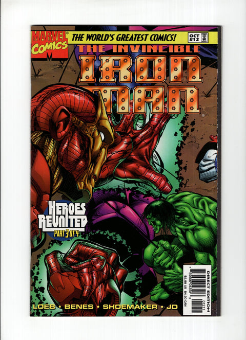 Iron Man, Vol. 2 #12A (1997)   Marvel Comics 1997