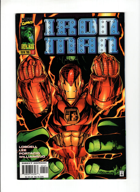 Iron Man, Vol. 2 #1B (1996) Variant Variant Marvel Comics 1996