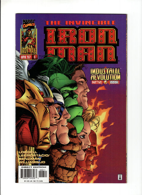 Iron Man, Vol. 2 #6A (1997)   Marvel Comics 1997