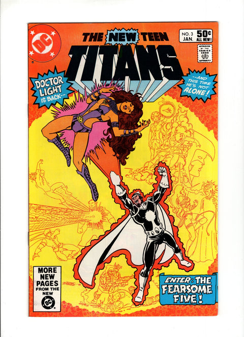 The New Teen Titans, Vol. 1 #3A (1981)   DC Comics 1981