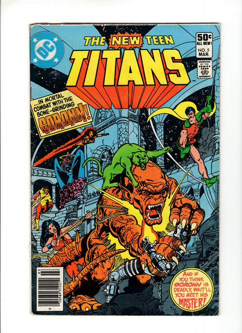 The New Teen Titans, Vol. 1 #5A (1981)   DC Comics 1981