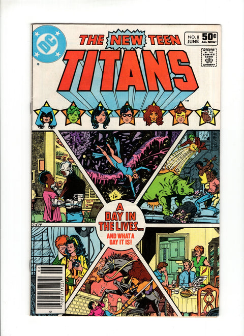 The New Teen Titans, Vol. 1 #8A (1981)   DC Comics 1981