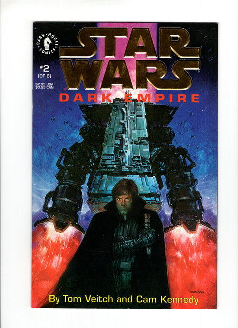 Star Wars: Dark Empire #2C (1992) Gold Title Variant Gold Title Variant Dark Horse Comics 1992