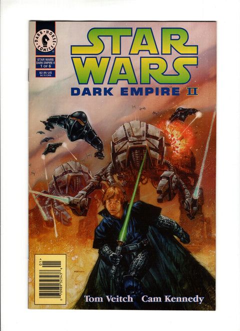 Star Wars: Dark Empire II #1B (1994) Newsstand Newsstand Dark Horse Comics 1994