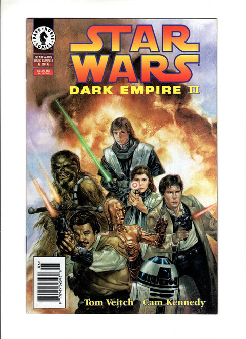Star Wars: Dark Empire II #6B (1995) Newsstand Newsstand Dark Horse Comics 1995