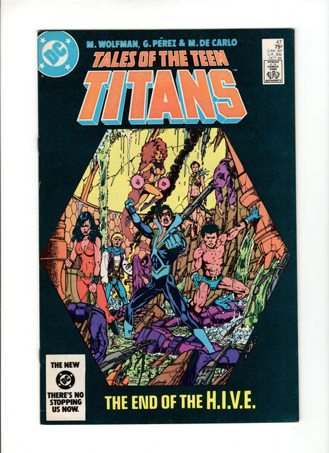 Tales of the Teen Titans #47A (1984)   DC Comics 1984