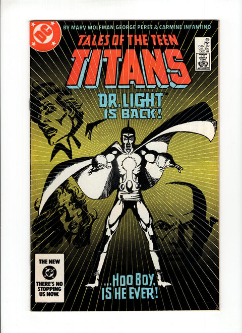 Tales of the Teen Titans #49A (1984)   DC Comics 1984