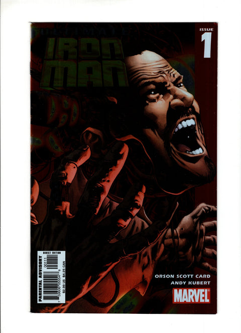 Ultimate Iron Man #1A (2005) Andy Kubert Foil Andy Kubert Foil Marvel Comics 2005