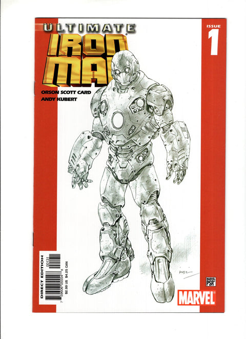 Ultimate Iron Man #1D (2005) 2nd Printing 2nd Printing Marvel Comics 2005