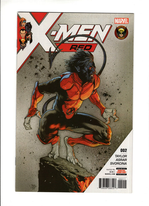 X-Men: Red, Vol. 1 #2A (2018)   Marvel Comics 2018