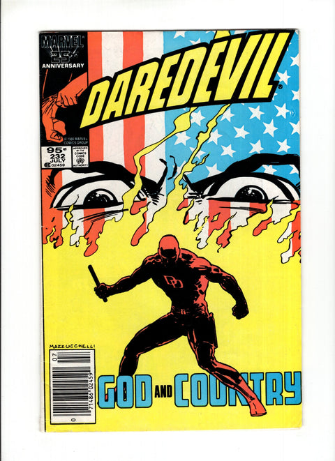 Daredevil, Vol. 1 #232C (1986) 1st Nuke CPV 1st Nuke Marvel Comics 1986