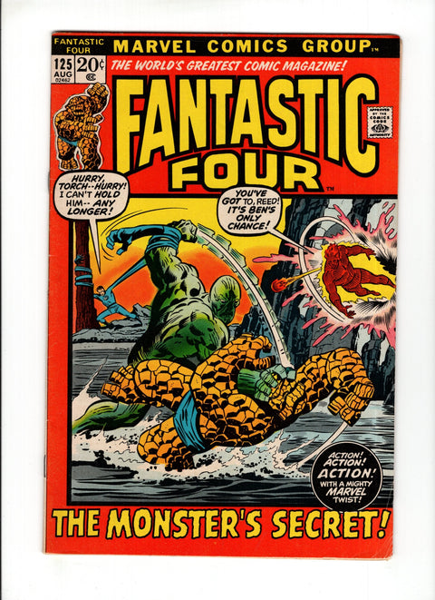 Fantastic Four, Vol. 1 #125A (1972)   Marvel Comics 1972