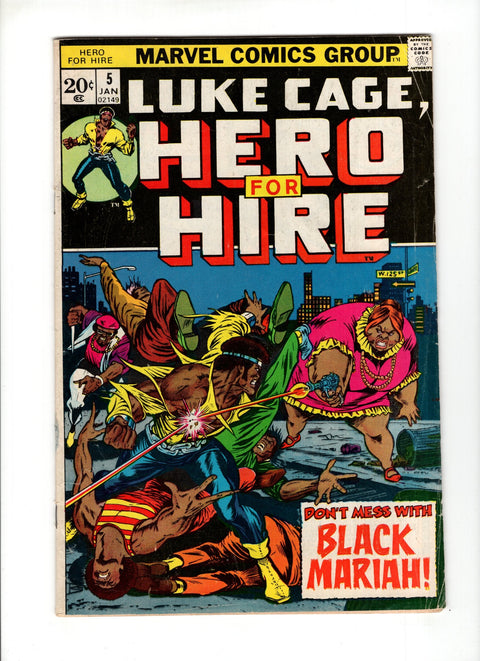 Hero For Hire #5 (1972)   Marvel Comics 1972
