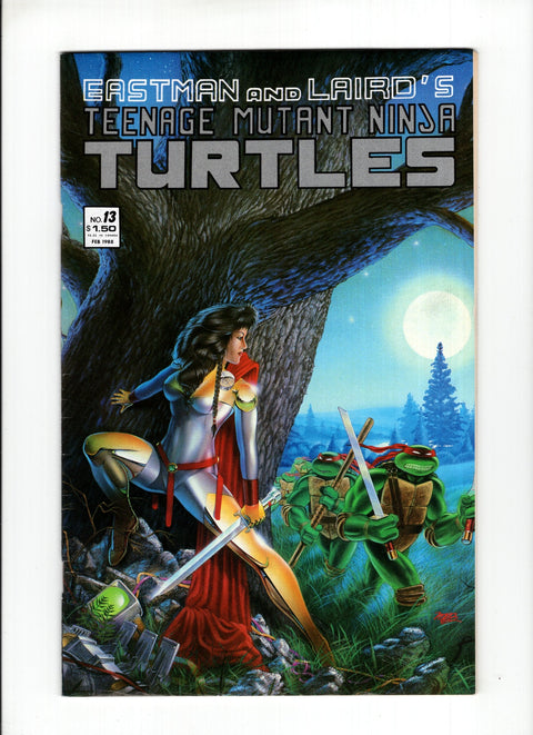 Teenage Mutant Ninja Turtles, Vol. 1 #13 (1988) 1st Jhanna 1st Jhanna Mirage Publishing 1988