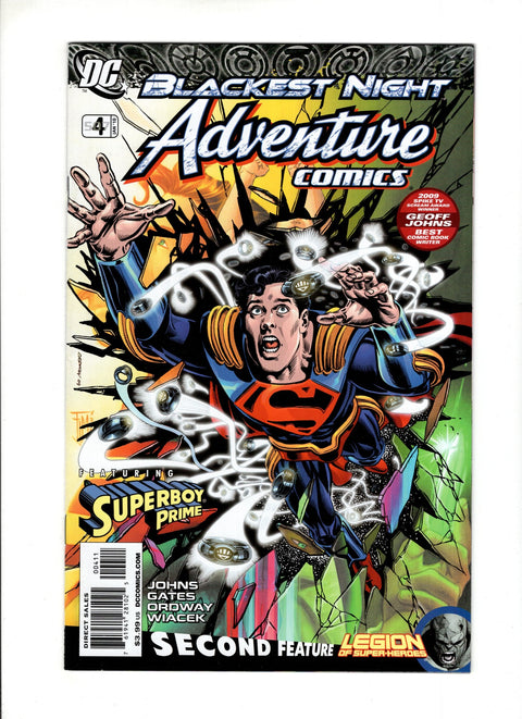 Adventure Comics, Vol. 3 #4A (507) (2009) Blackest Night Blackest Night DC Comics 2009