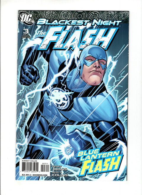 Blackest Night: The Flash #3A (2010)   DC Comics 2010