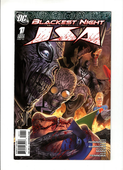 Blackest Night: JSA #1A (2009)   DC Comics 2009