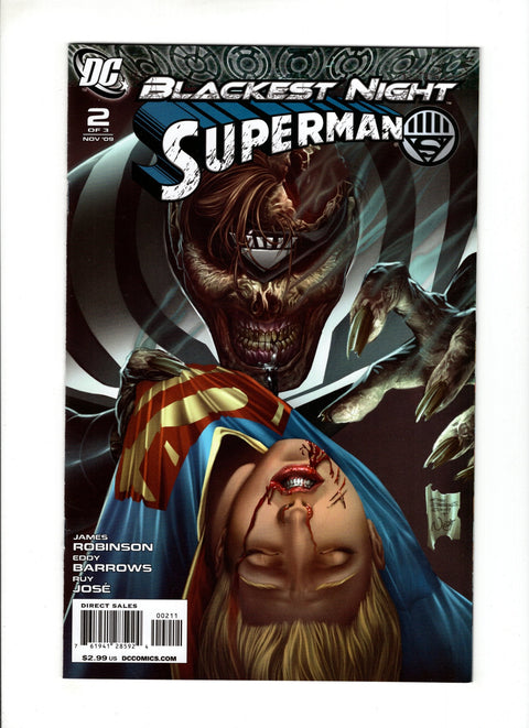 Blackest Night: Superman #2A (2009)   DC Comics 2009