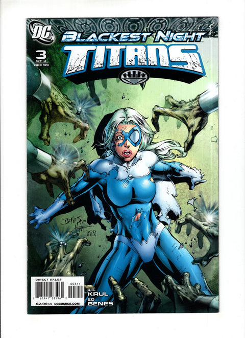 Blackest Night: Titans #3A (2009)   DC Comics 2009