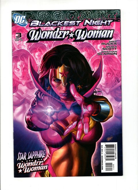 Blackest Night: Wonder Woman #3A (2010) Greg Horn Greg Horn DC Comics 2010
