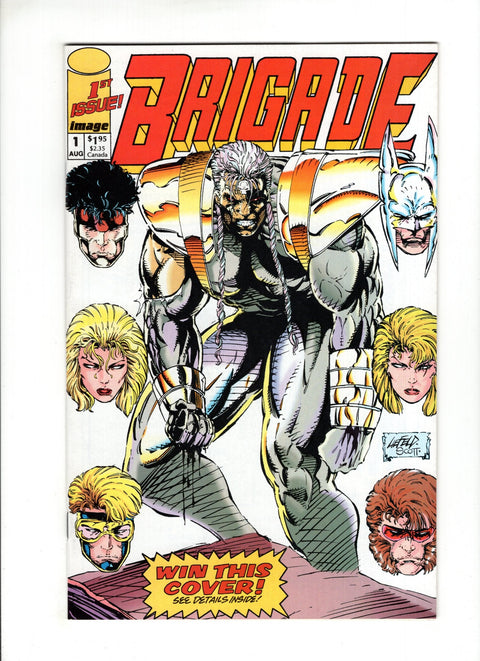 Brigade, Vol. 1 #1A (1992)   Image Comics 1992