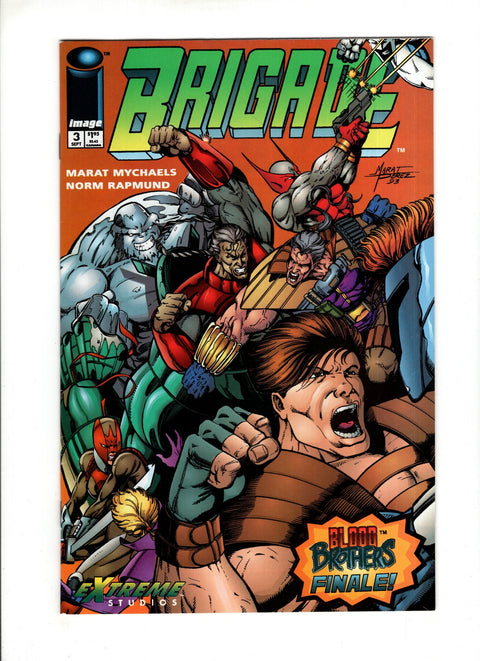 Brigade, Vol. 2 #3A (1993)   Image Comics 1993
