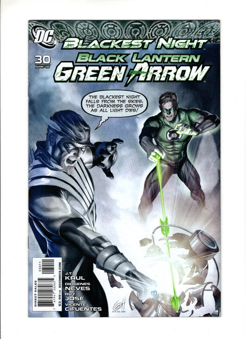 Green Arrow / Black Canary #30A (2010) Blackest Night Blackest Night DC Comics 2010