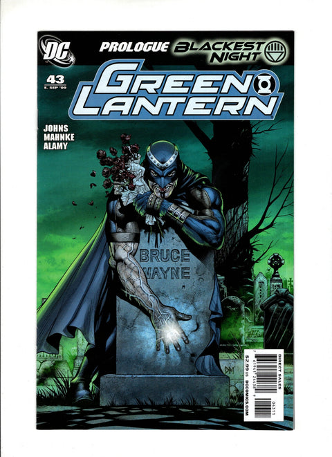Green Lantern, Vol. 4 #43A (2009) Black Hand Becomes Black Lantern Black Hand Becomes Black Lantern DC Comics 2009