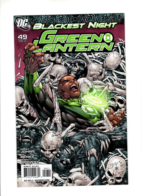 Green Lantern, Vol. 4 #49A (2009) Blackest Night Blackest Night DC Comics 2009